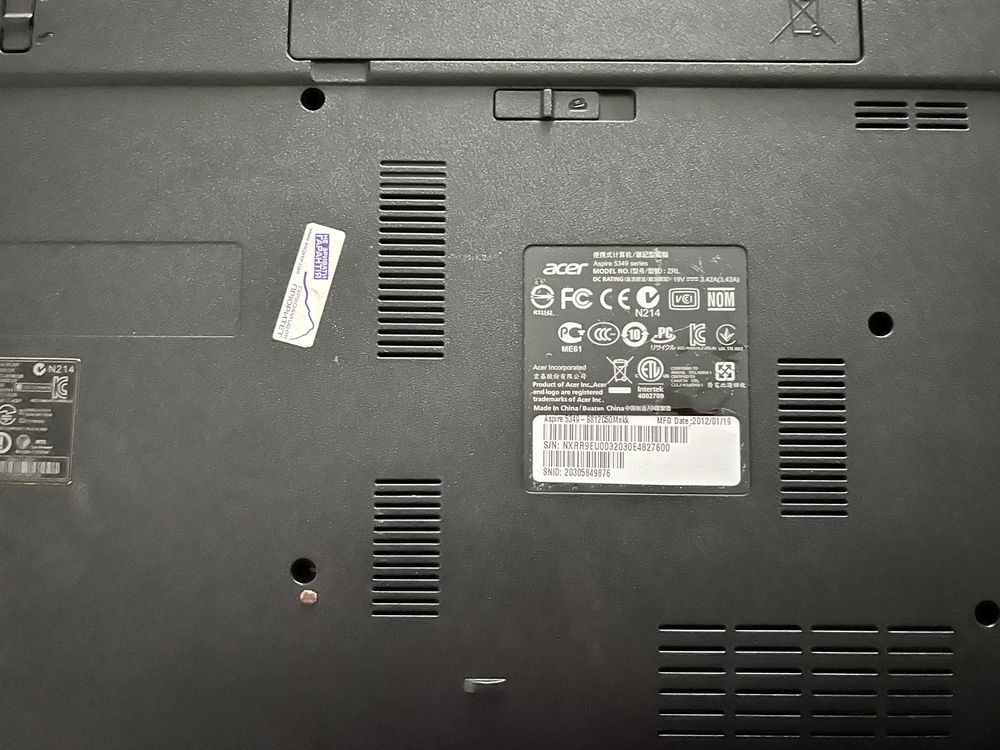 Ноутбук Acer Aspire 5349