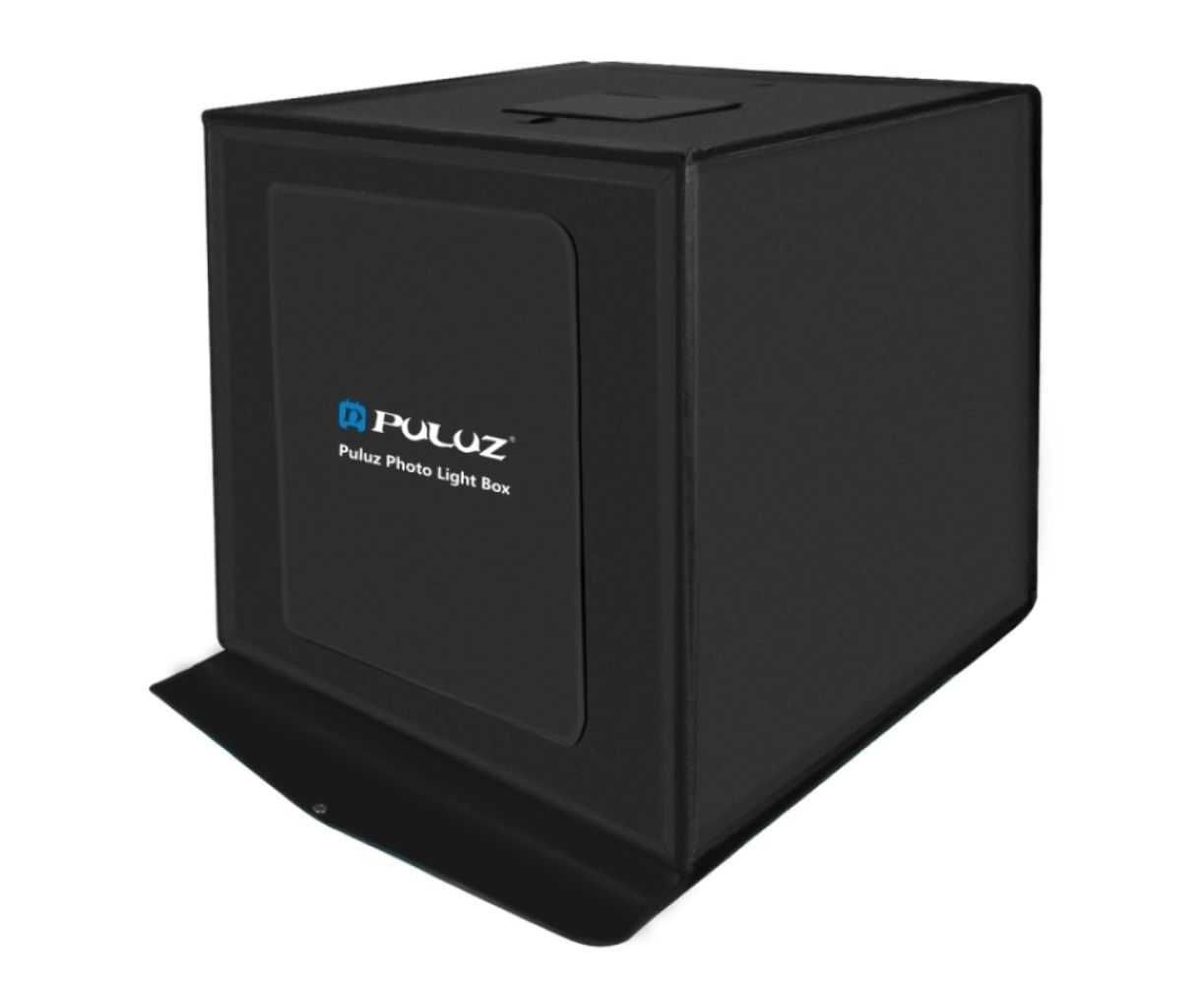 Лайткуб (фотобокс)  (60 х 60 х 60 см)  с 2 LED панелями чёрный