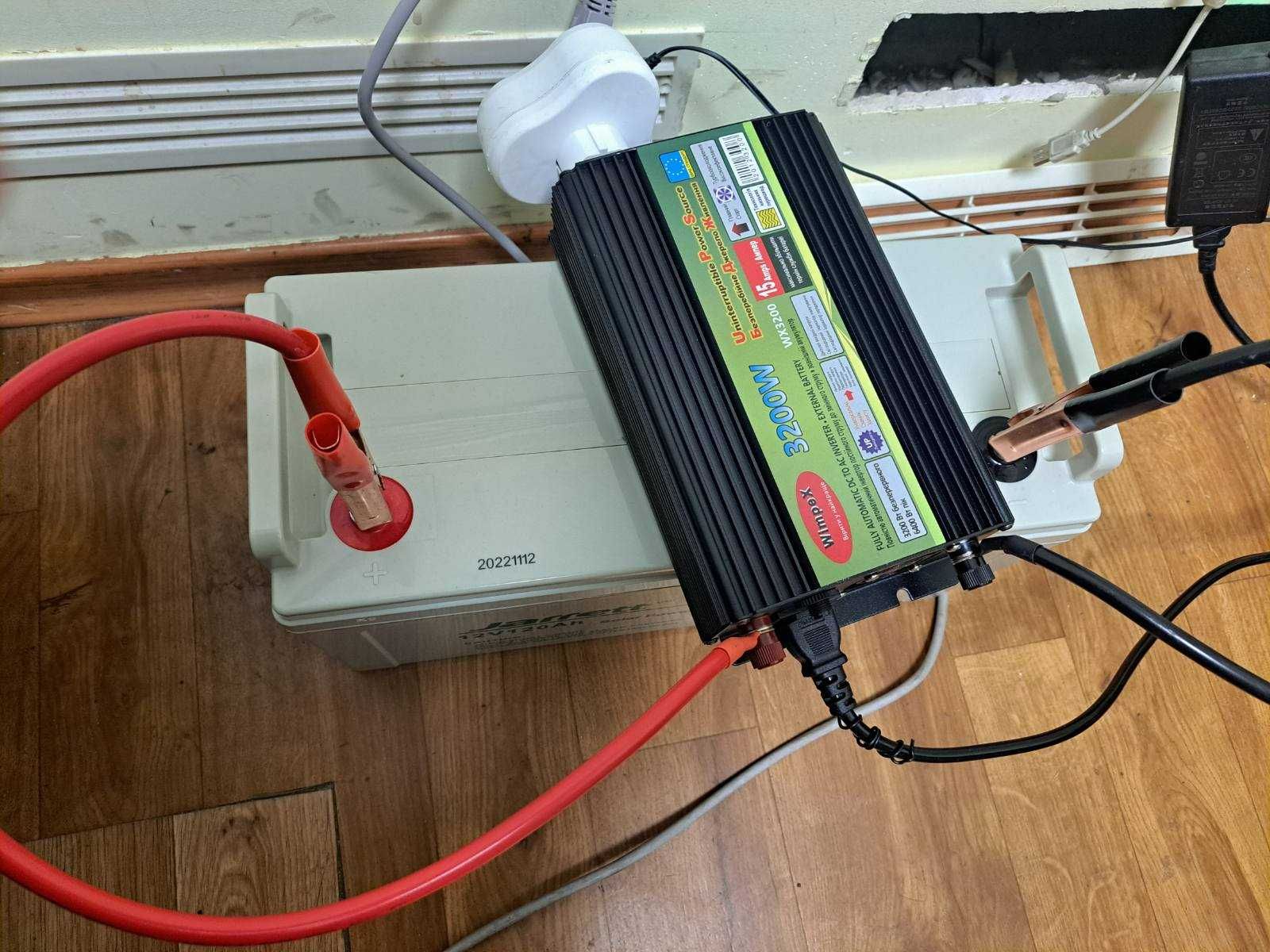 Преобразователь Инвертор Перетворювач ДБЖ 3200W-12V-220V 15Amp Австрия