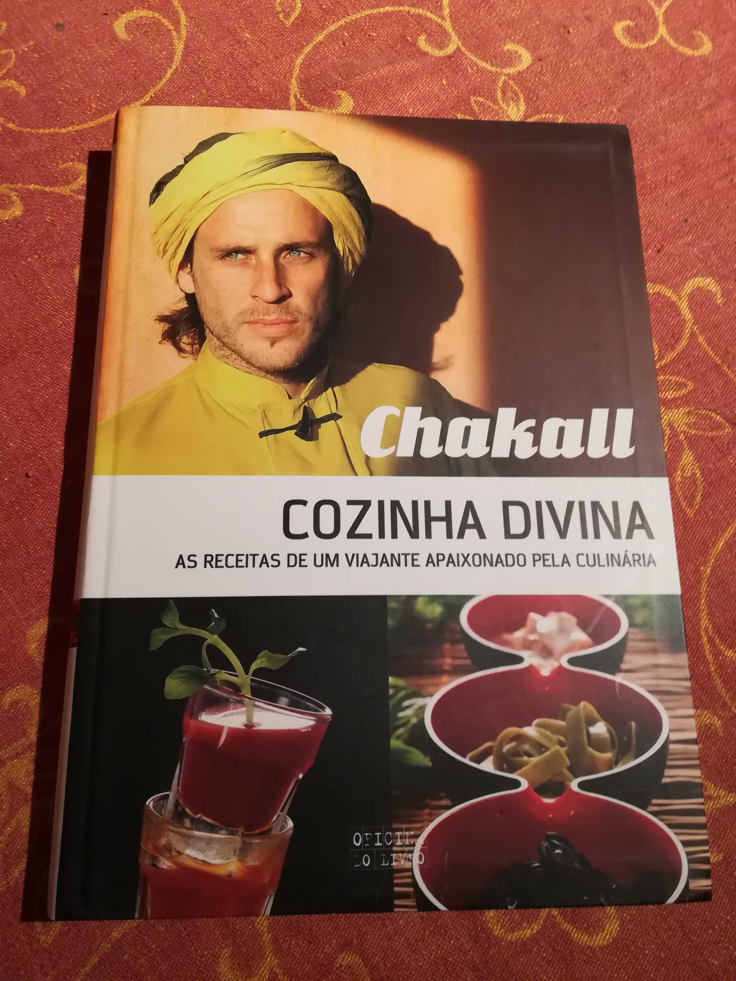 LIvro CHAKALL, cozinha divina