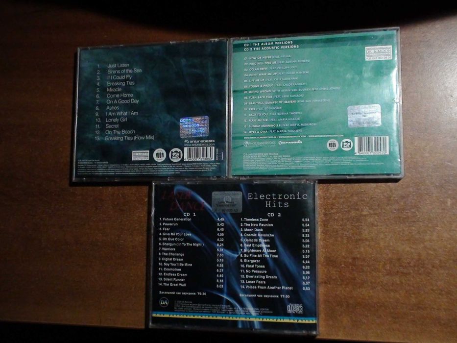 CD лицензионные  Above & Beyond,Solarstone,DJ SHAH,