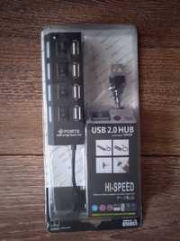 USB хаб 4 порта . USB micro usb кабель.