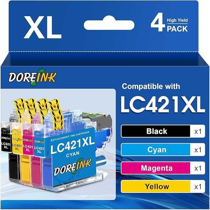 Tusz do drukarki- kłady atramentowe DOREINK LC421XL LC-421XLVAL