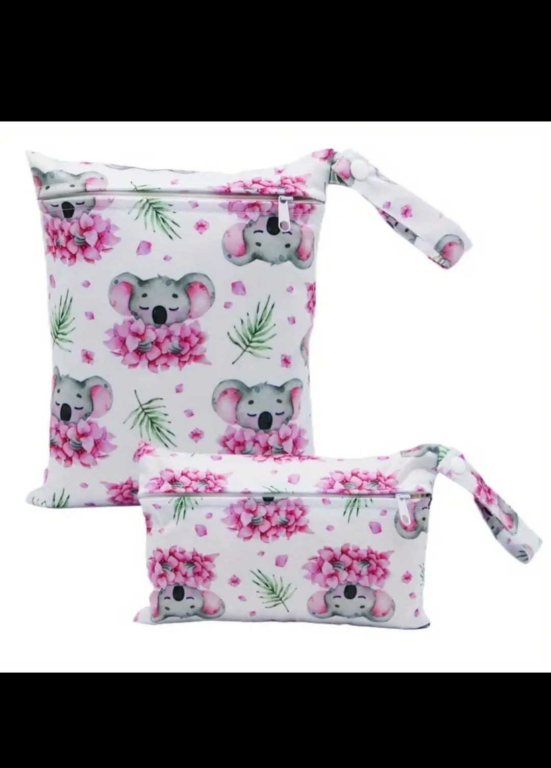 Conjunto de 2 sacos com estampado