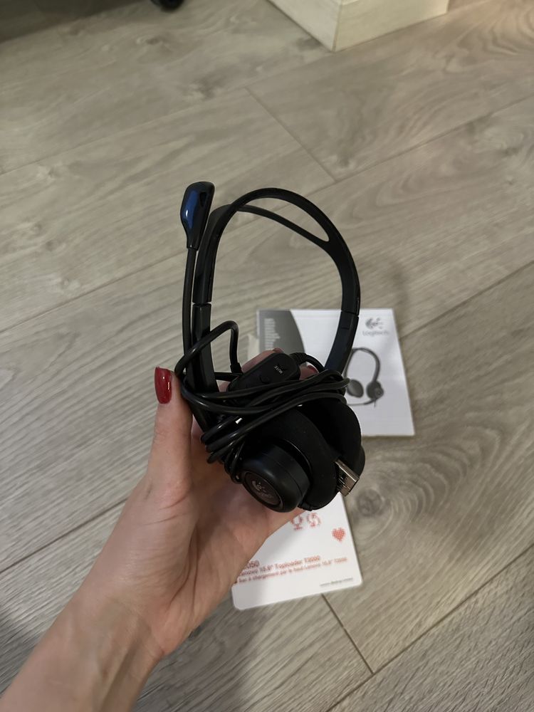 Słuchawki przewodowe z mikrofonem Logitech Headset 960 OEM