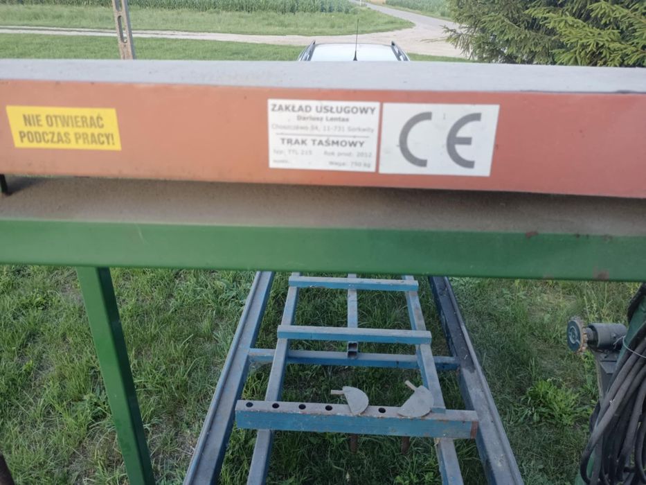 Trak taśmowy mobilny