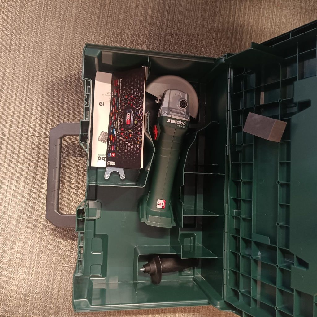 Rebarbadora Metabo W 18 7-125 Nova