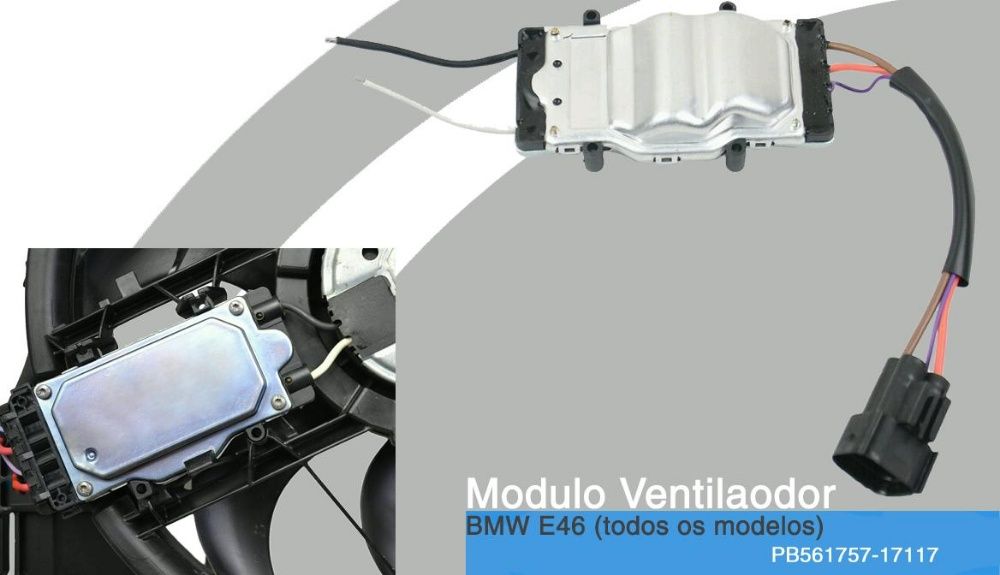 Módulo/Centralina Ventilador NOVO p/BMW E46