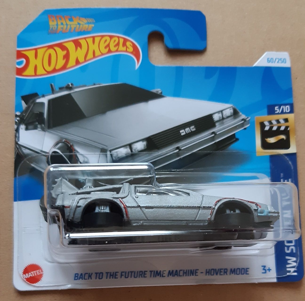 Hot Wheels Back To The Future Time Machine Delorean