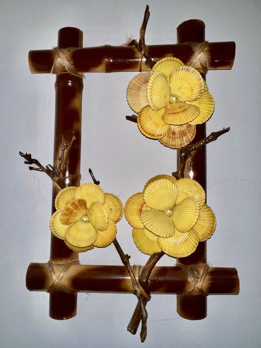 Настінний декор із мушель