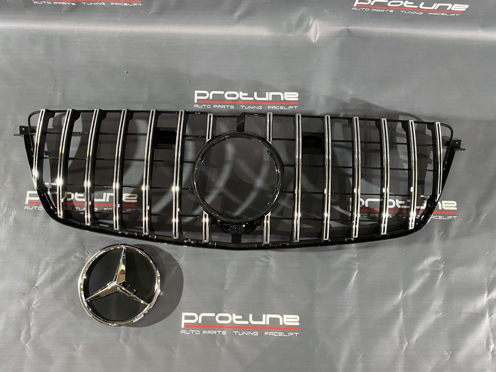 Решетка радиатора Mercedes X166 W166 GL GLS GT Panamericana AMG GLE