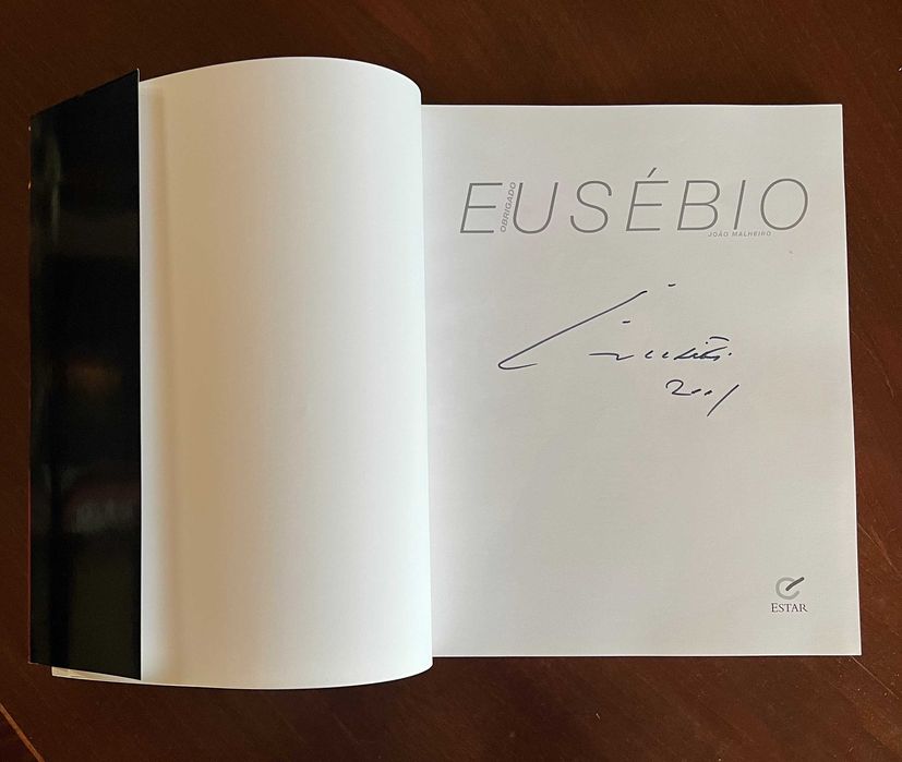 Obrigado Eusébio - Autografado