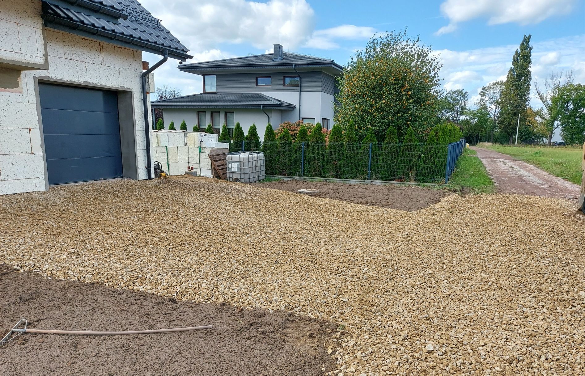 Odtwarzanie terenów, układnie kostki brukowej