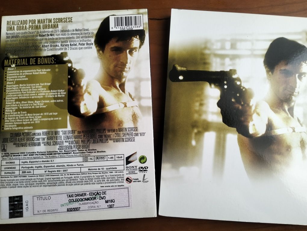 DVD Táxi Driver - Edição Especial de Colecionador