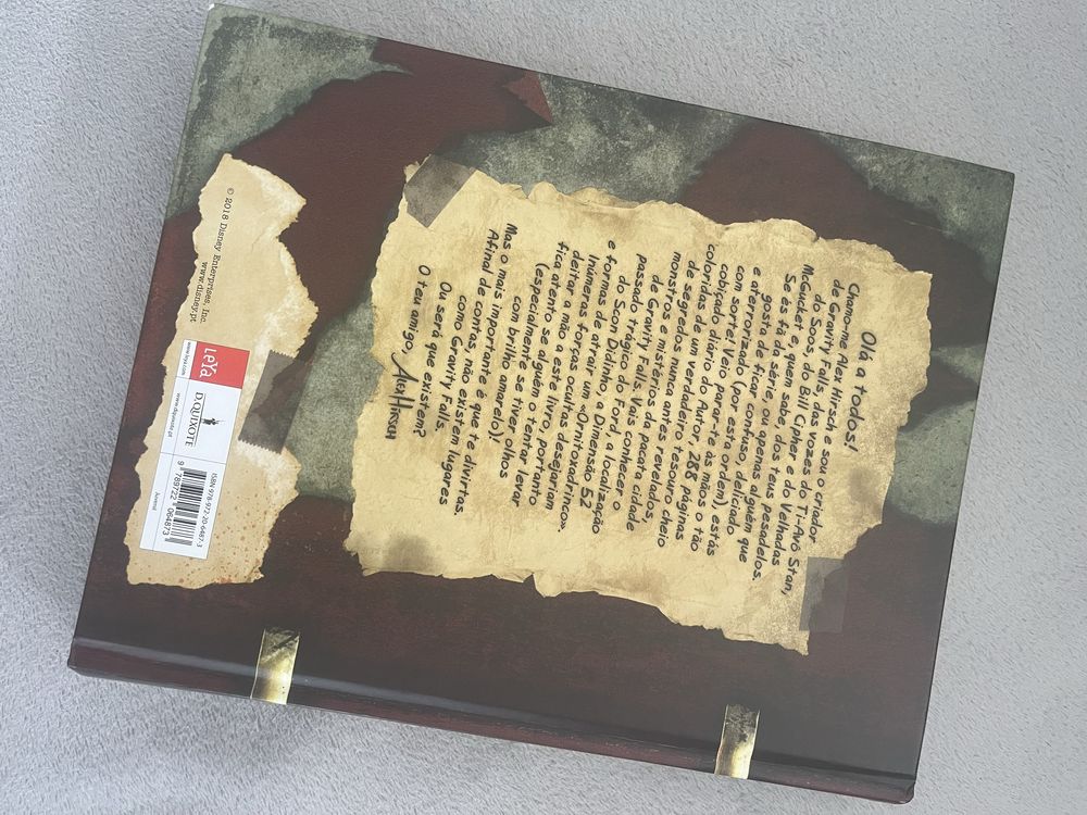 Livro infantil Gravity Falls - Diário 3
