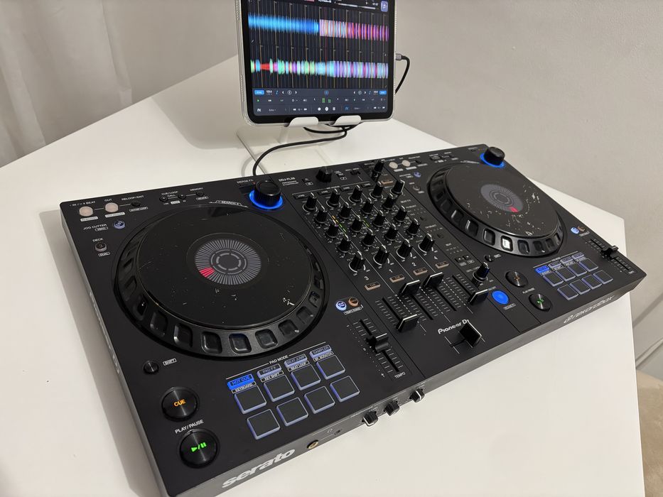 Pioneer DDJ-FLX6 | Licenças Serato Pro & Rekordbox | 3 anos uso