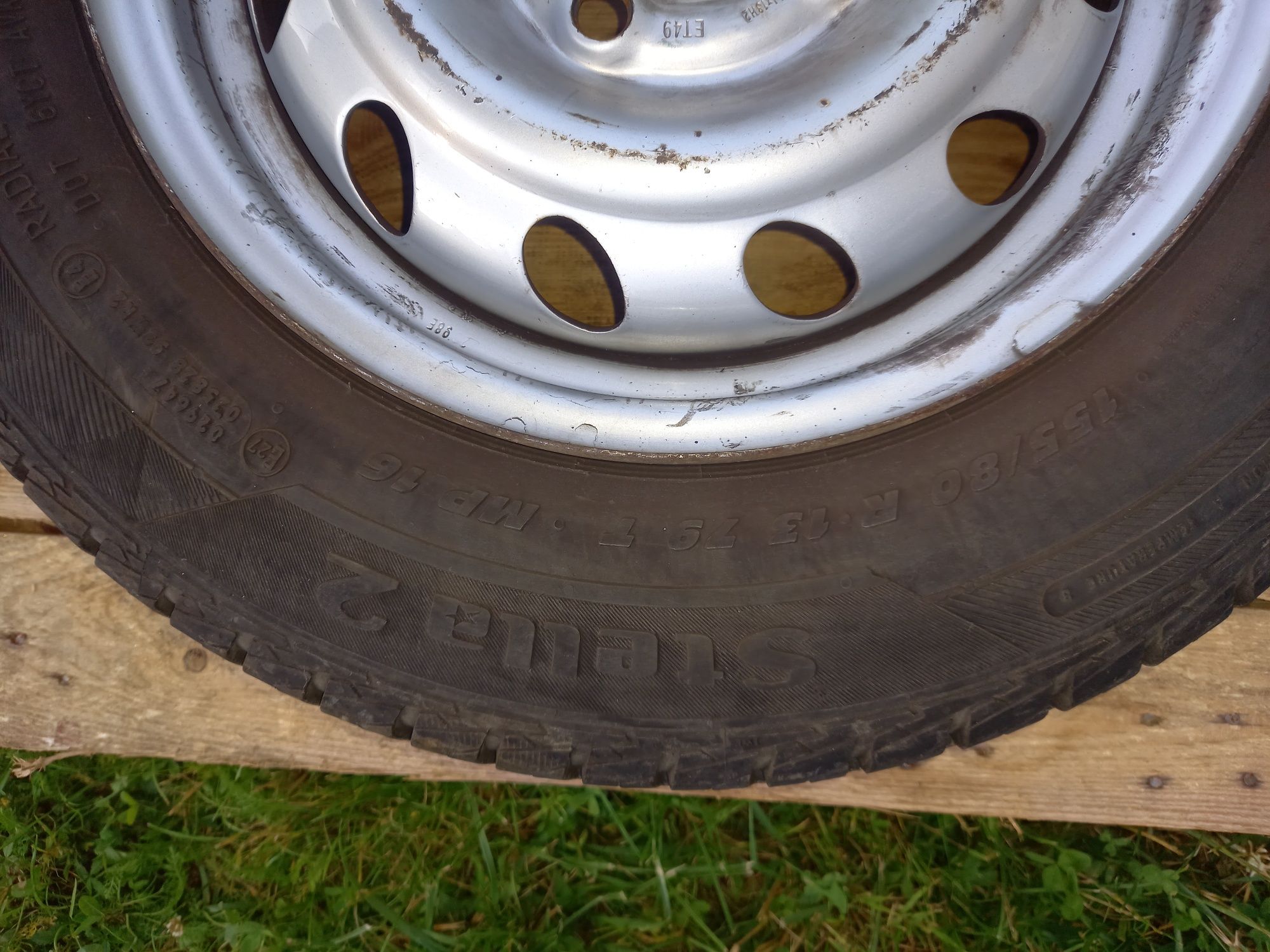 Koła opel corska 13stki 4x100 155x80x13