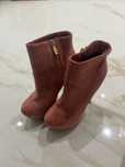 Botas salto alto compensadas