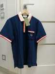 Koszulka Gucci polo fioletowa