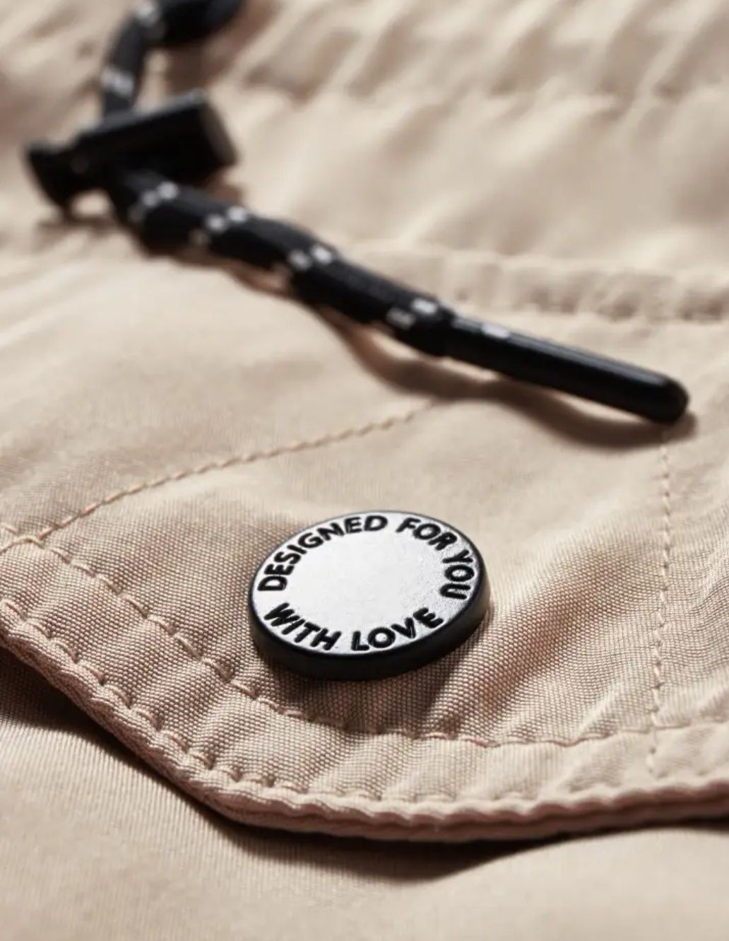 Trencz beżowy C&A parka S