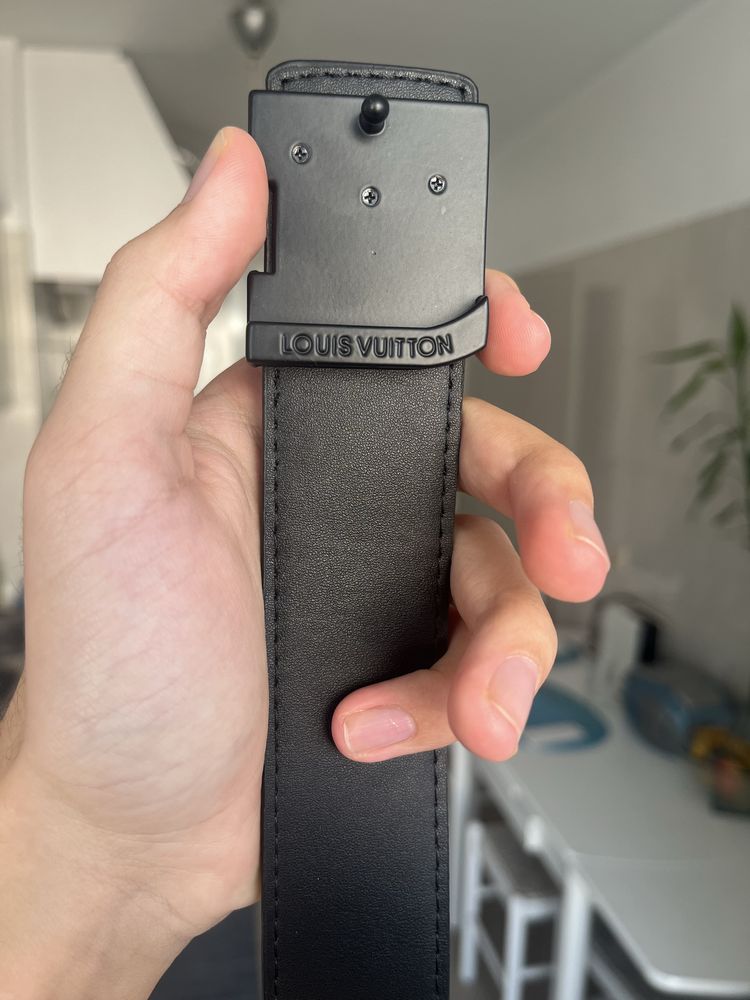 Cinto Preto Louis Vuitton