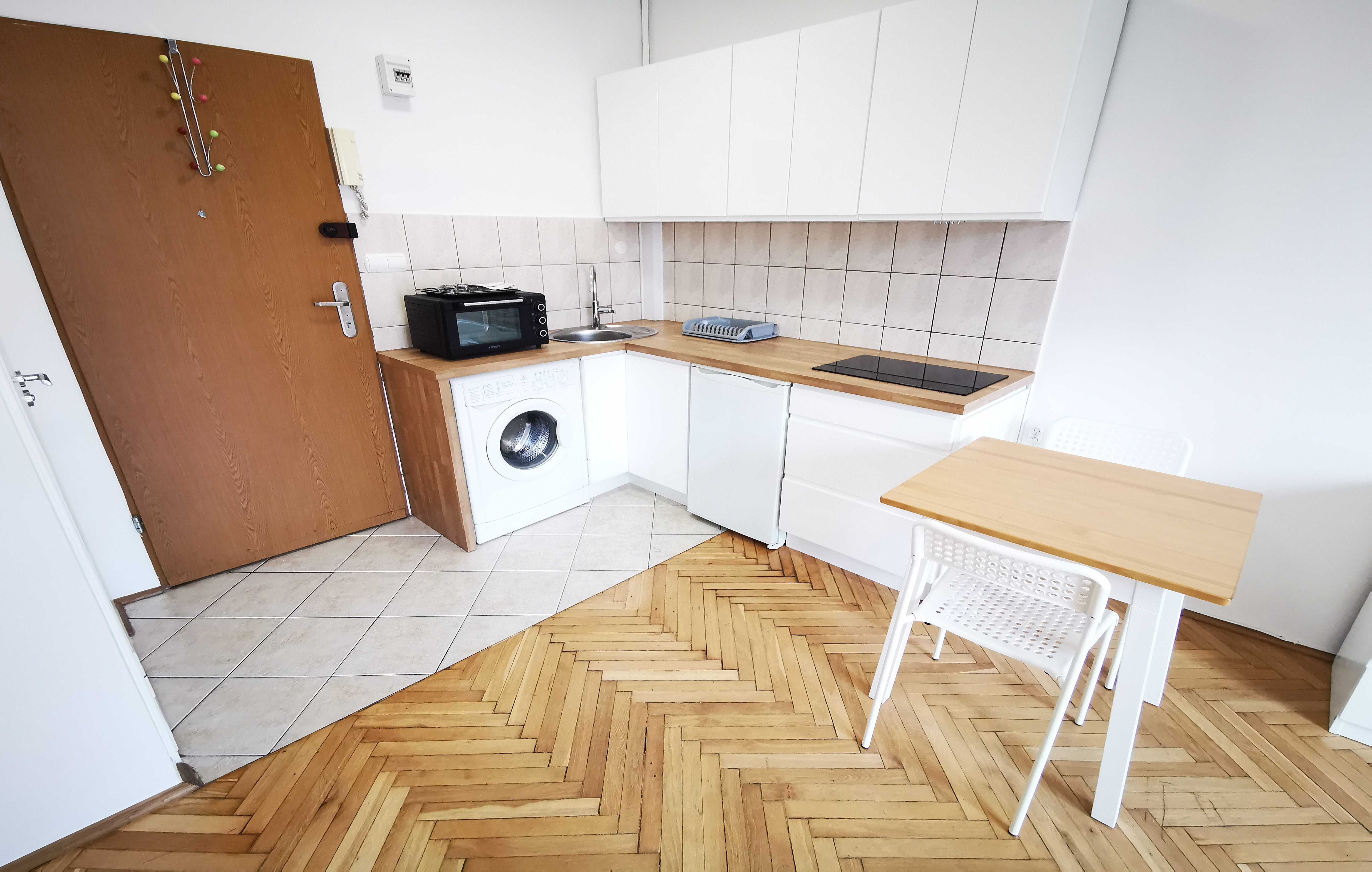 Metro Dworzec Gdański-ul.Śmiała-1pok-30m-ciche-balkon