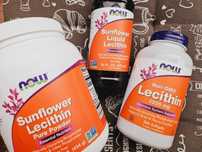 Лецитин соевий подсолнечный соняшниковий Sunflower Lecithin Now Foods