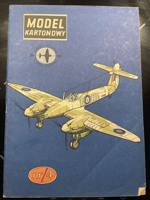 Model kartonowy nr 4 - Westland Whirlwind