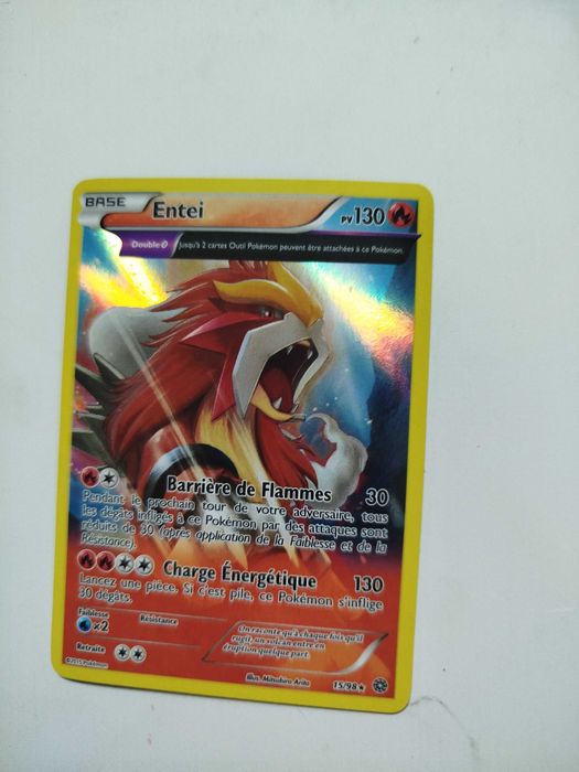 Carta brilhante Pokémon 2015