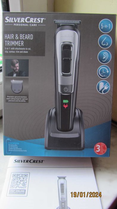 Maszynka do strzyżenia i golenia 5 w 1