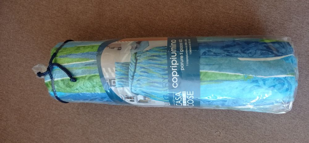 Постільний набір, наволочка та підодіяльник, новий, сатин, Італія