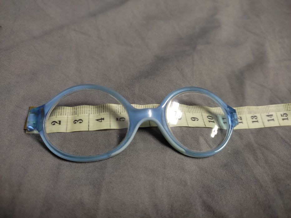 Okulary korekcyjne dziecięce dla dziecka ok 6-18mcy