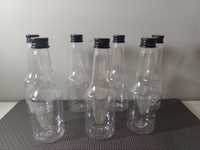 100 sztuk mini plastikowych butelek na alkohol 100 ml