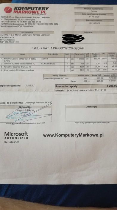 Laptop Dell Latitude E6430 Sprzedam