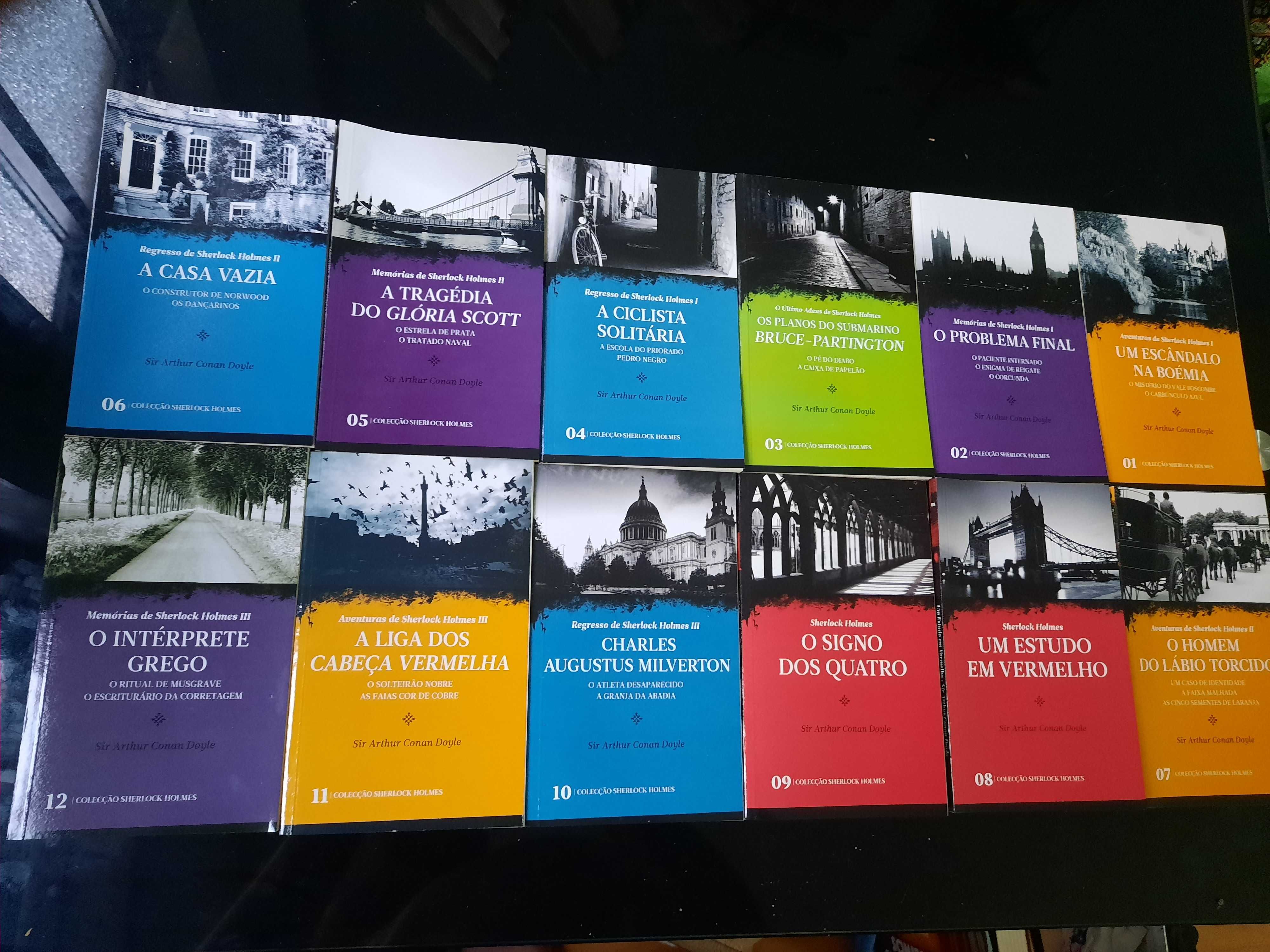 Colecção Livros Sherlock Homes