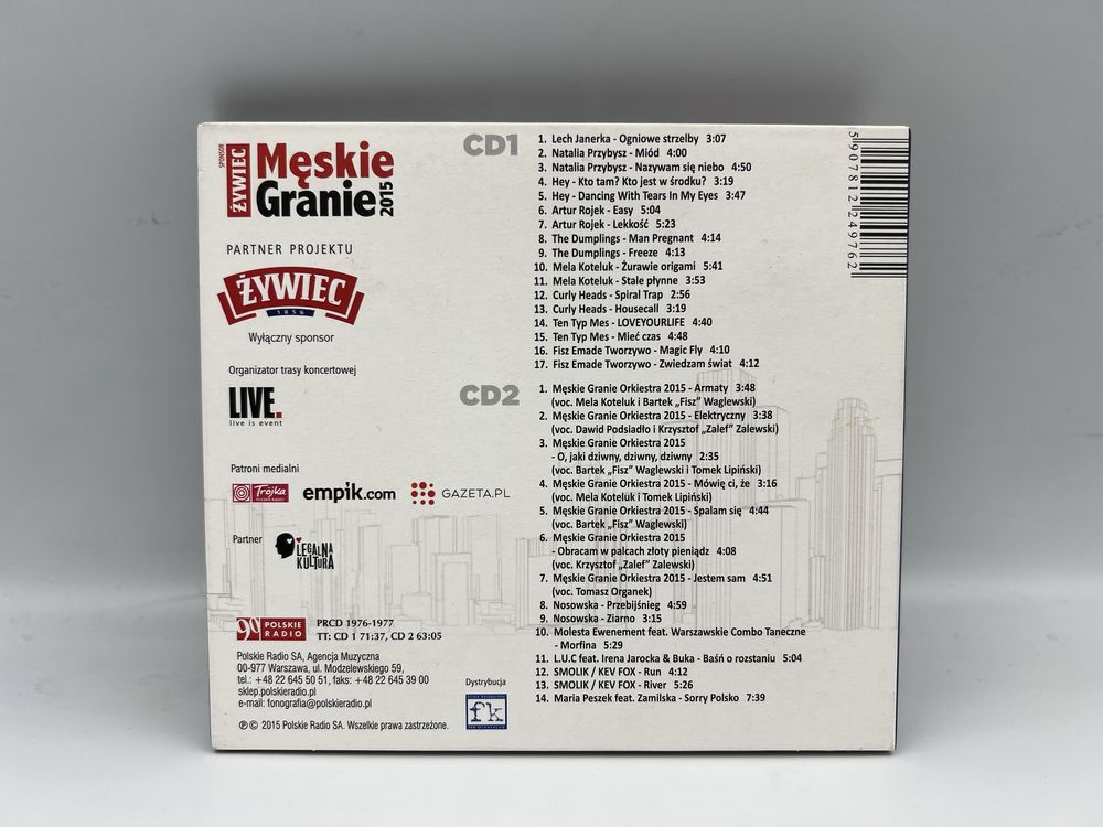 Męskie Granie 2015 | Album CD