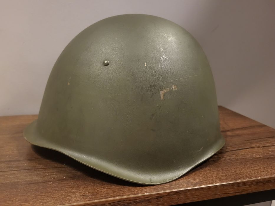 Polski hełm WZ.50 sygnowany