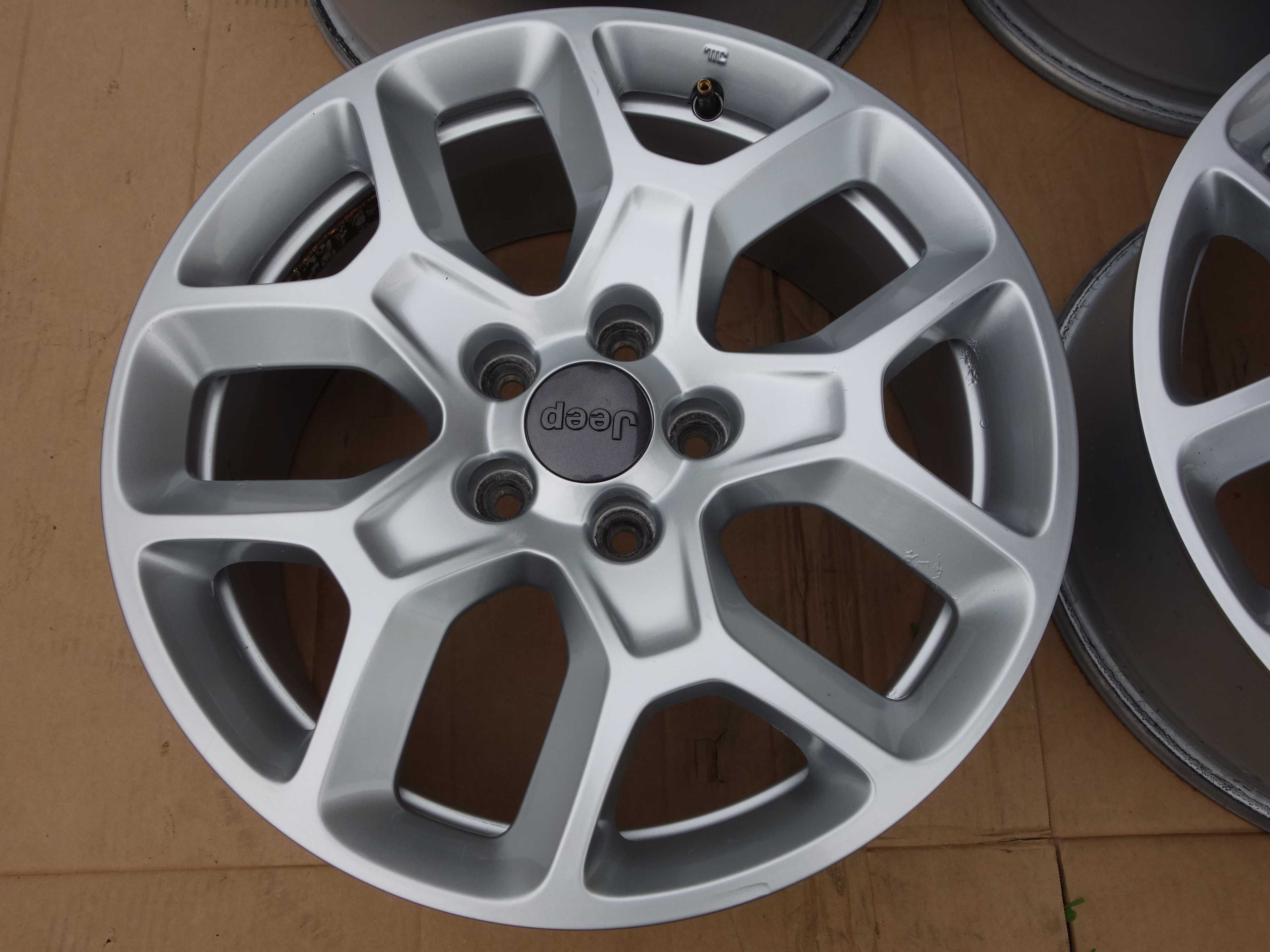 Felgi JEEP RENEGADE 17'' 5X110 Oryginalne + Czujniki ciśnienia