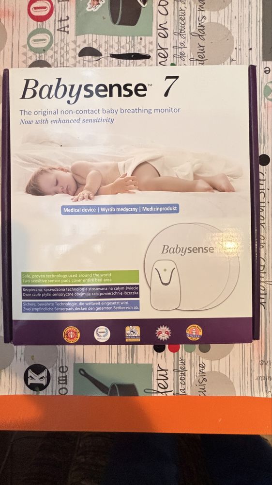 Bezdotykowy Monitor Oddechu Babysense 7