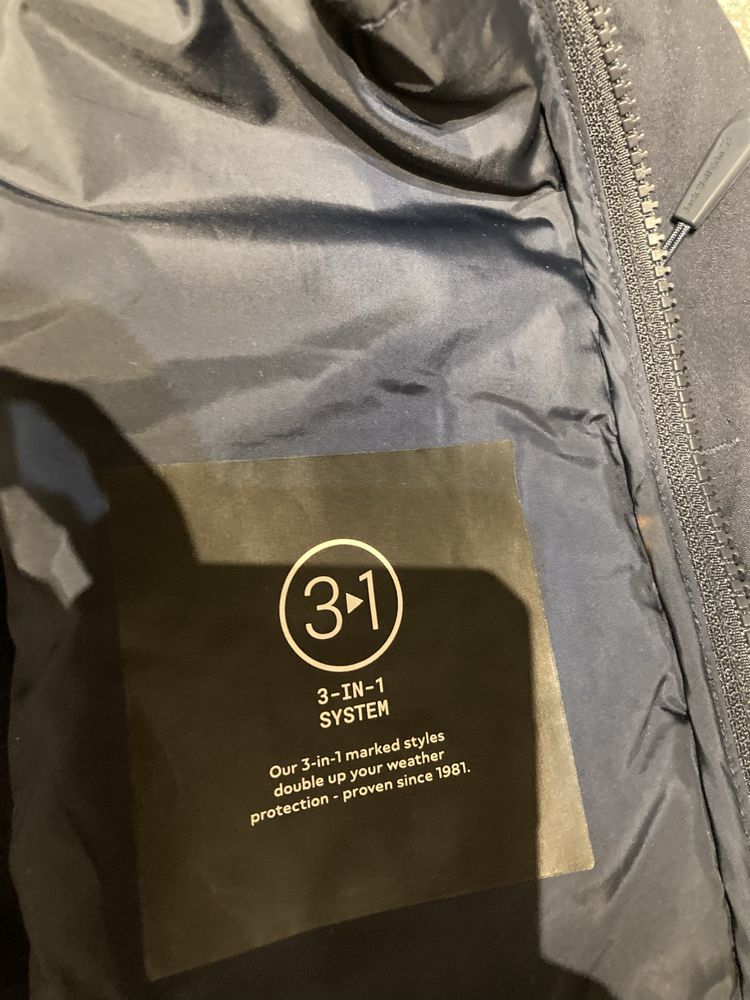 Jack Wolfskin Damska Kurtka 3w1 Glaabach