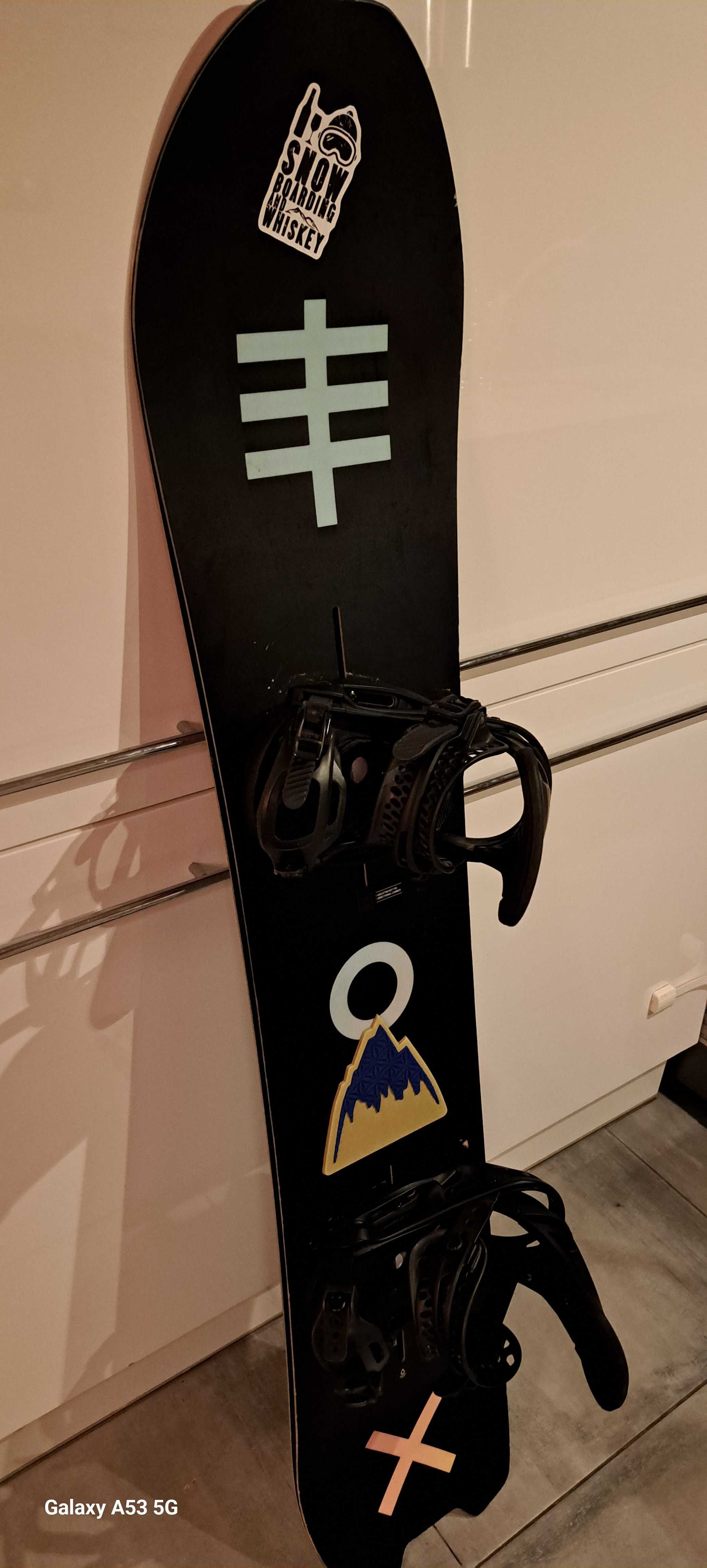 Snowboard BURTON SKELETON KEY 150+wiązania BurtonMALAWITA EST rozmiarS