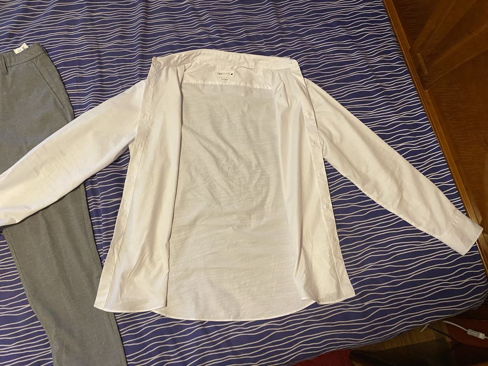 Conjunto da Zara Calça Blazer e Camisa Regular fit