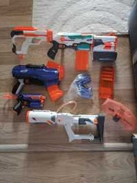 Pistolety Nerf modulus plus inne