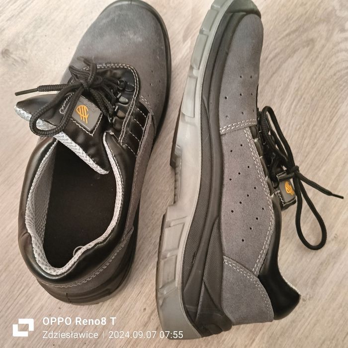 Buty robocze z kapą (blachą)