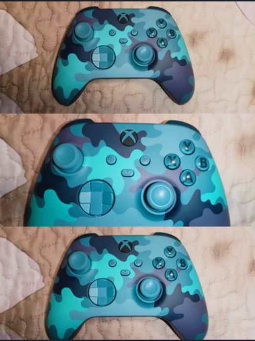 Kontroler Xbox Mineral Camo, wzór moro. Wersja specjalna. Mało używane