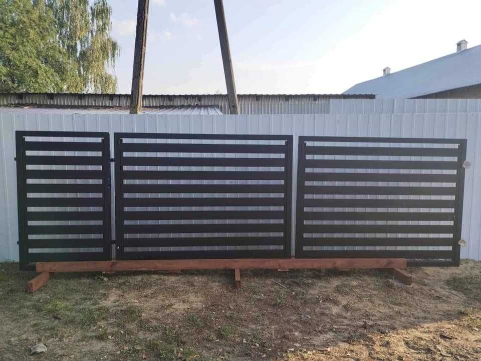 Bramy Palisadowe Solidne Możliwość Transportu
