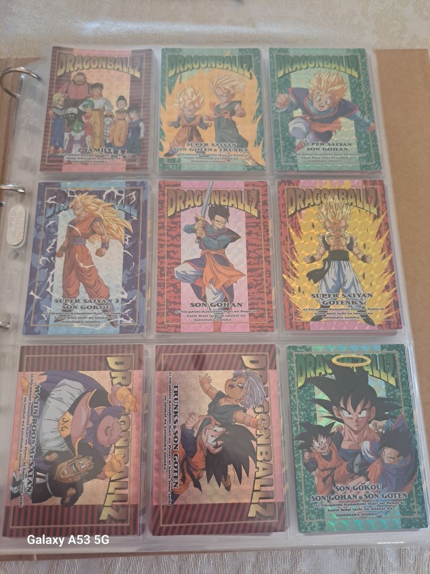 Cartas drsgon ball z
