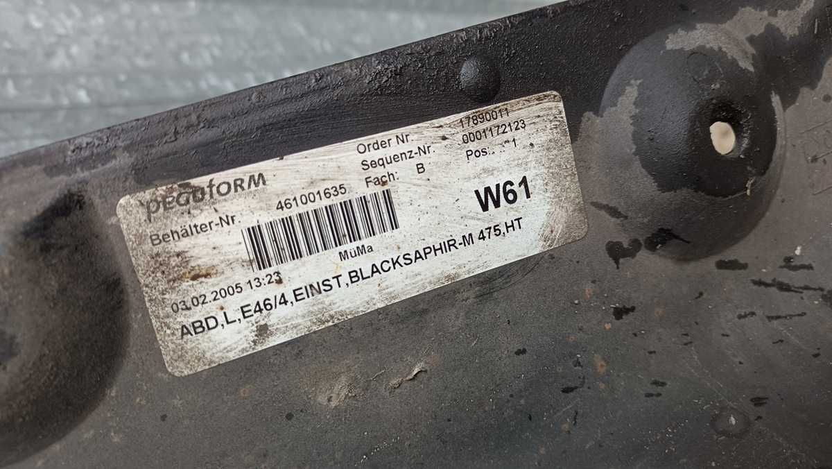 Nakładki na Progi BMW E46 Sedan Kombi black-sapphire metallic 475