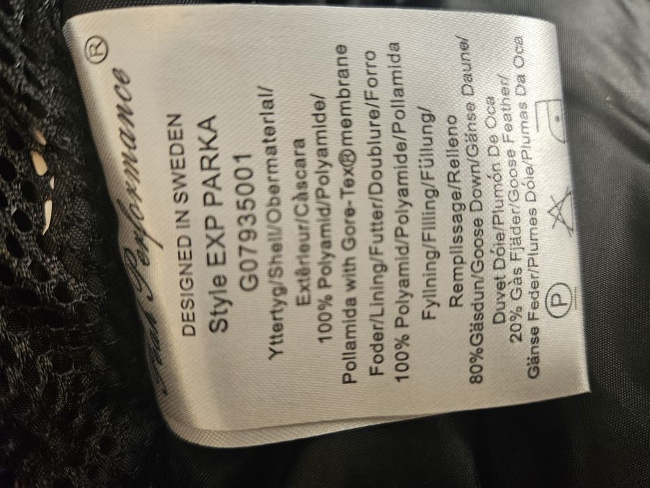 Kurtka puchowa Peak Performance Exp Parka Gore Tex