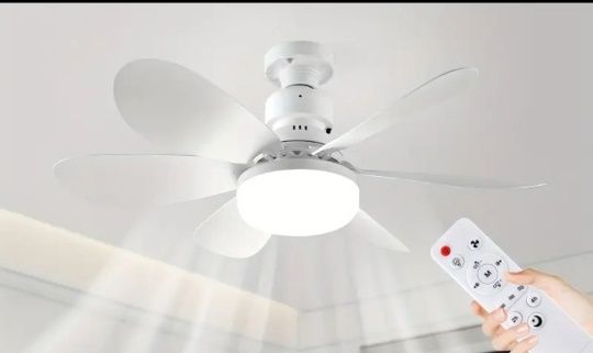 Вентилятор лампа 52см 40Вт стельовий люстра светильник потолочный